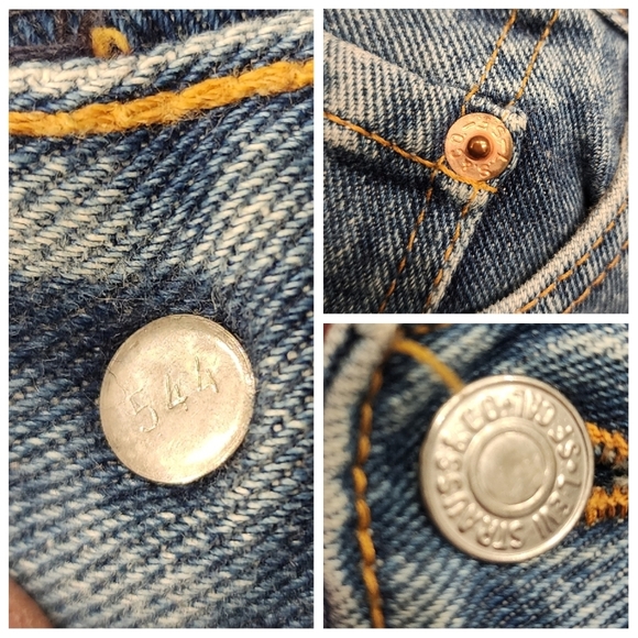 Vintage 90s Levi's Button Fly Highrise Mom Jean Size 15 (Modern 10-ish) - Picture 6 of 16